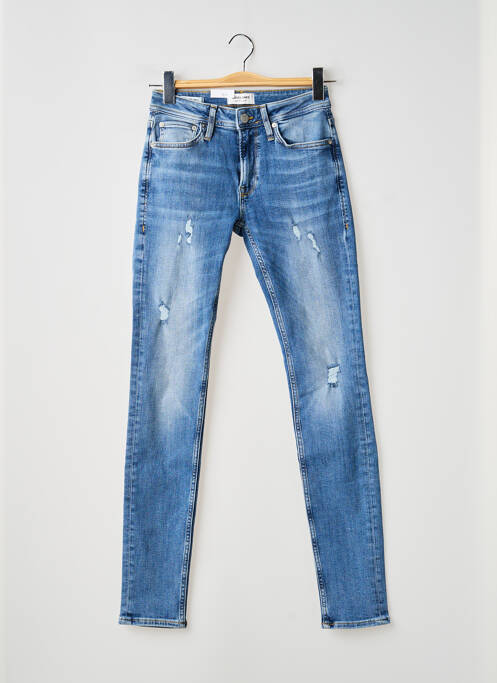 Jeans coupe slim stretch taille normale bleu JACK & JONES homme