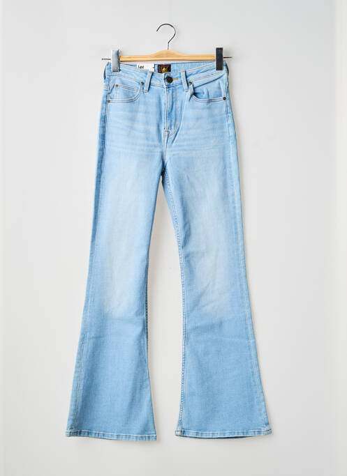 Jean coupe flare stretch taille normale bleu LEE femme