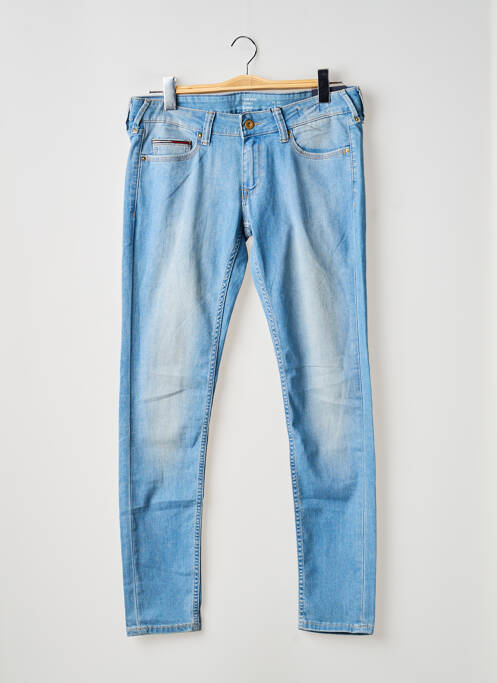 Jeans coupe slim stretch taille normale bleu TOMMY HILFIGER femme