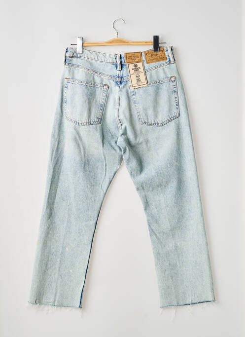 Jeans coupe droite effet usé délavé taille normale bleu RALPH LAUREN femme