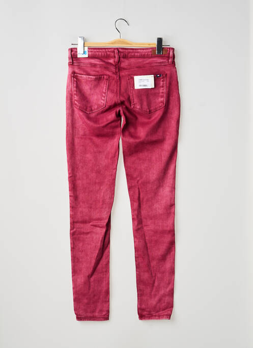 Jeans coupe slim stretch taille normale violet TOMMY HILFIGER femme