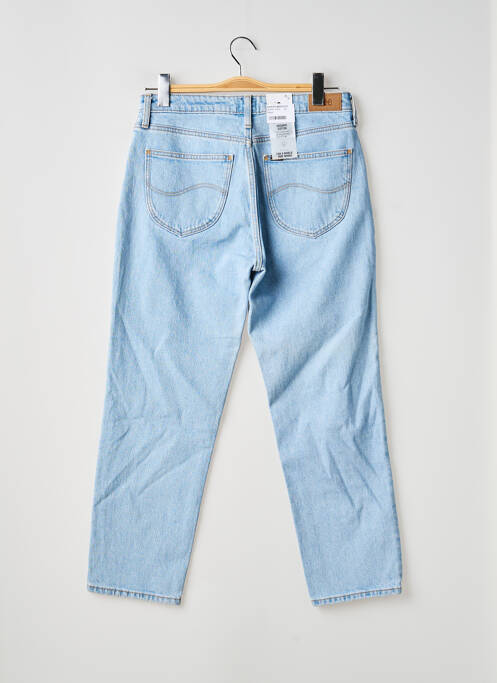 Pantacourt coupe droite taille normale bleu LEE femme