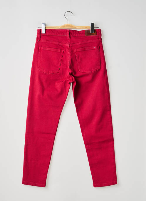 Jeans coupe slim stretch taille normale rose TOMMY HILFIGER femme
