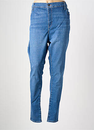 Jeans coupe slim stretch taille normale bleu LEVI'S femme