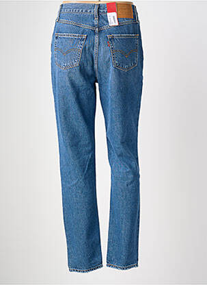 Jean coupe mom stretch taille haute bleu LEVIS femme