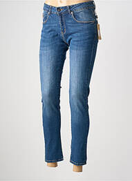 Jeans skinny stretch taille basse bleu LOIS femme