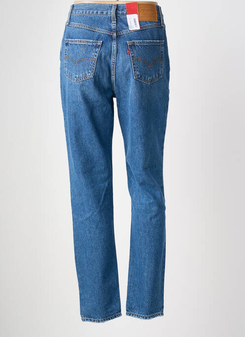 Jean coupe mom stretch taille haute bleu LEVIS femme