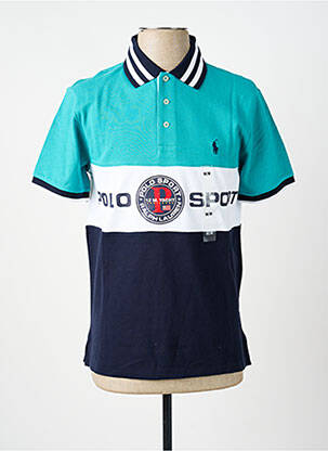 Polo coupe droite manches courtes vert RALPH LAUREN homme