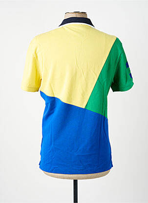 Polo coupe droite manches courtes jaune RALPH LAUREN homme