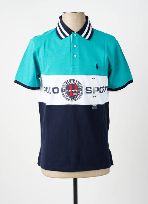 Polo coupe droite manches courtes vert RALPH LAUREN homme