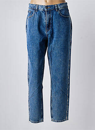 Jeans coupe droite stretch taille normale bleu DESIGUAL femme