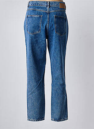 Jeans coupe droite stretch taille normale bleu DESIGUAL femme