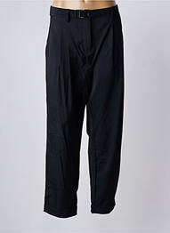 Pantalon droit stretch taille haute noir LOLA CASADEMUNT femme
