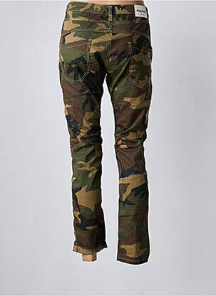Jeans coupe slim taille normale taille normale vert PLEASE femme