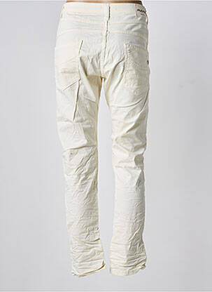 Jeans coupe slim taille basse taille basse beige PLEASE femme