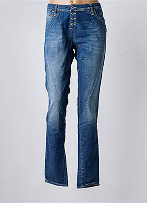 Jeans coupe slim taille basse taille basse bleu PLEASE femme