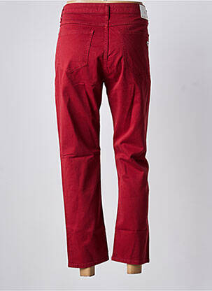 Jeans coupe droite taille normale taille normale rouge PLEASE femme
