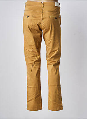 Pantalon slim tissage popeline taille normale beige PLEASE femme
