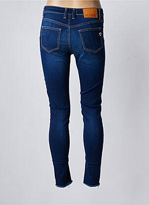 Jeans skinny taille normale taille normale bleu PLEASE femme