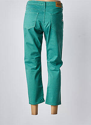 Jeans coupe droite stretch taille normale vert PLEASE femme