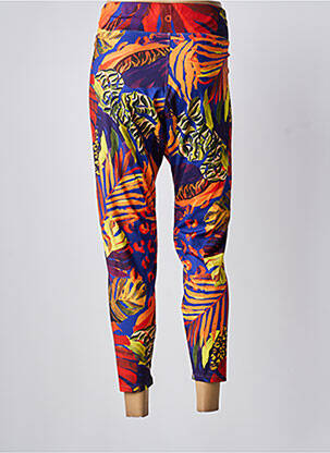Legging effet matière satinée taille normale orange DESIGUAL femme