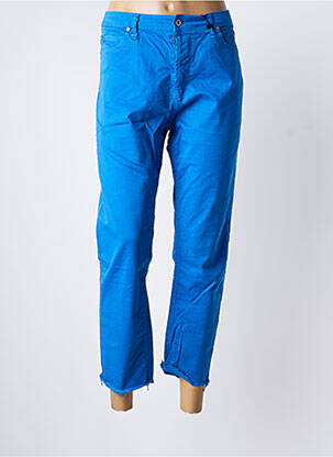 Jeans coupe droite taille normale taille normale bleu PLEASE femme