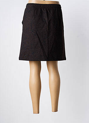 Jupe courte poches marron DIPLODOCUS femme