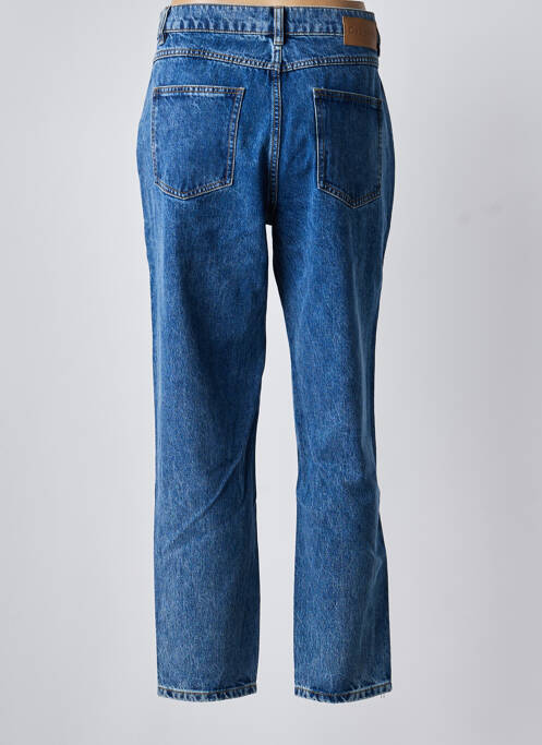 Jeans coupe droite stretch taille normale bleu DESIGUAL femme