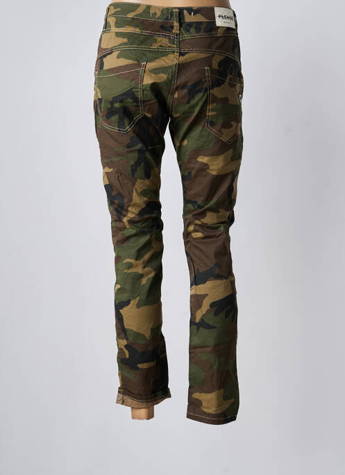 Jeans coupe slim taille normale taille normale vert PLEASE femme