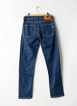 Jeans coupe slim stretch taille haute bleu PLEASE femme