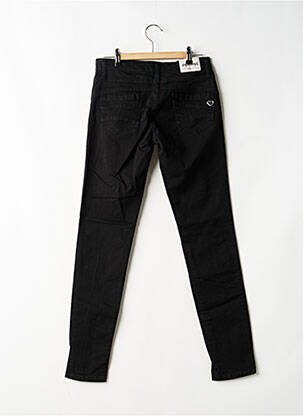 Jeans coupe slim taille basse taille basse noir PLEASE femme