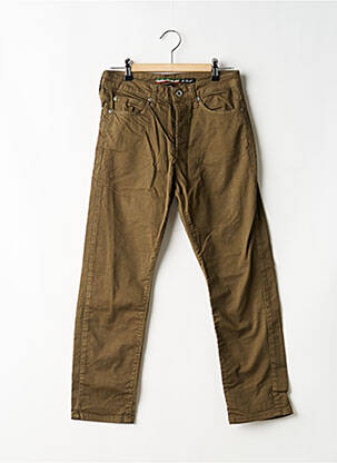 Jeans coupe slim stretch taille normale vert PLEASE femme