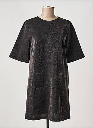 Robe courte manches 3/4 manches 3/4 argent IMPERIAL femme