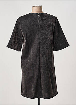 Robe courte manches 3/4 manches 3/4 argent IMPERIAL femme