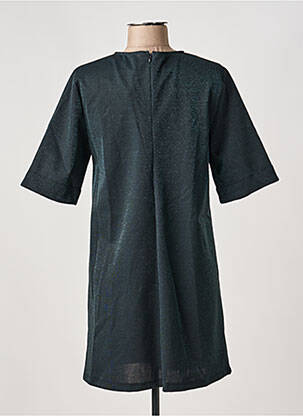 Robe courte manches 3/4 manches 3/4 bleu IMPERIAL femme