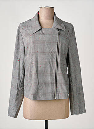 Veste casual poches gris I.CODE (By IKKS) femme