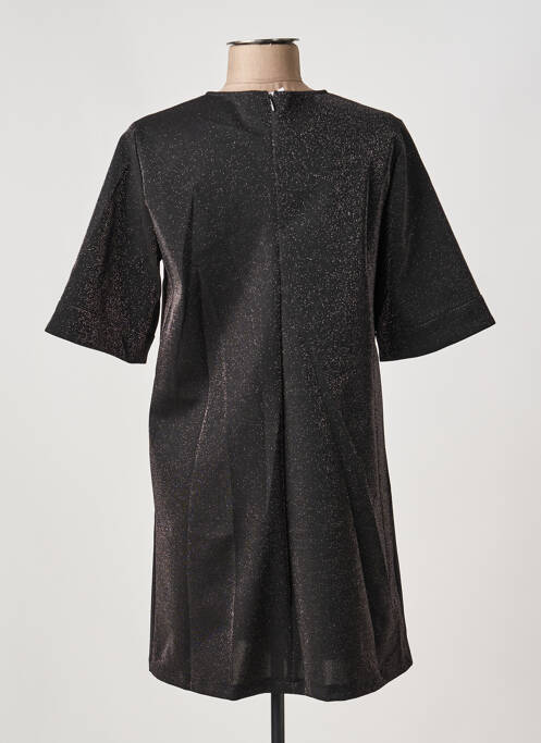 Robe courte manches 3/4 manches 3/4 argent IMPERIAL femme