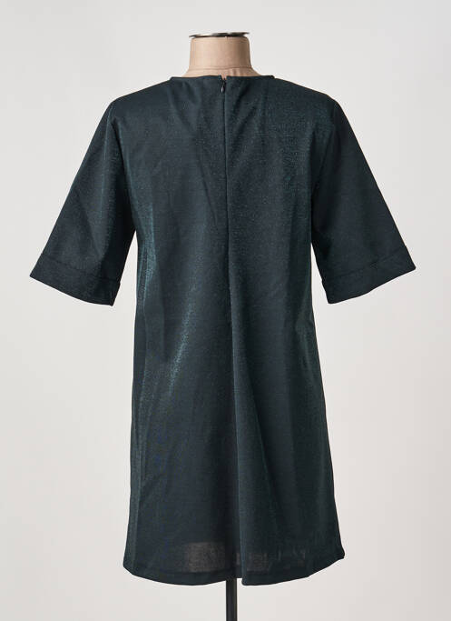 Robe courte manches 3/4 manches 3/4 bleu IMPERIAL femme