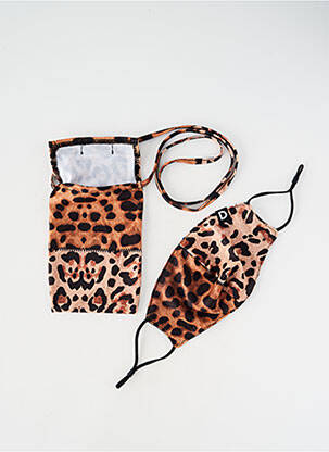 Accessoire divers imprimé animal marron DESIGUAL femme
