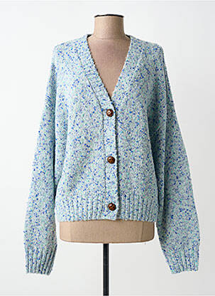 Gilet manches longues stretch bleu LEE COOPER femme