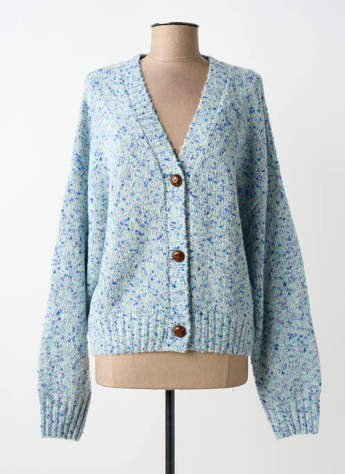 Gilet manches longues resserrée sur le bas bleu LEE COOPER femme