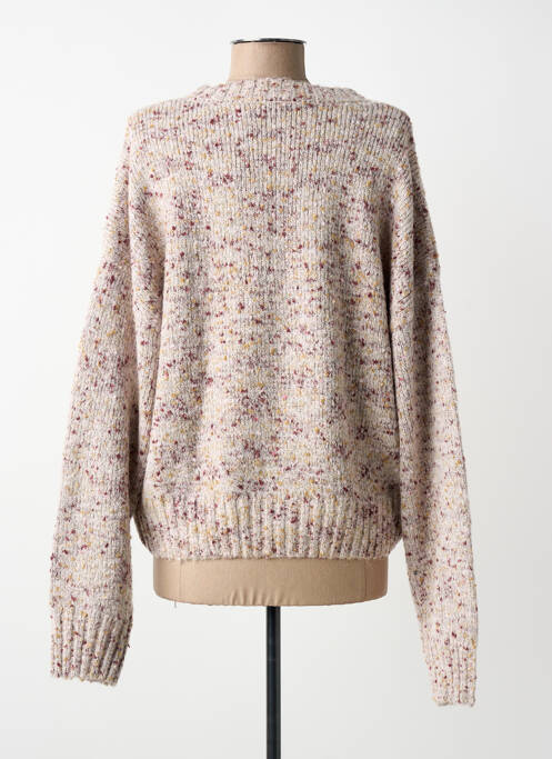 Gilet manches longues resserrée sur le bas rose LEE COOPER femme