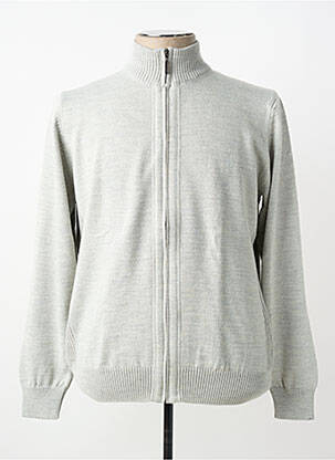 Gilet manches longues maille fine gris LA SQUADRA homme