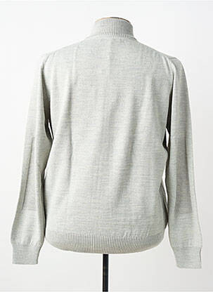 Gilet manches longues maille fine gris LA SQUADRA homme