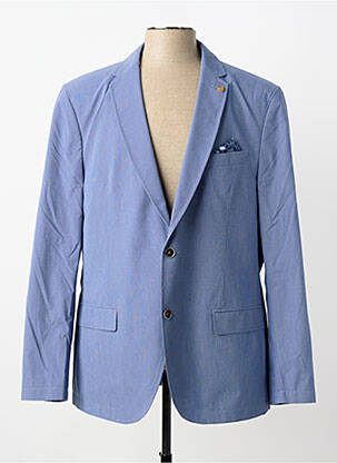 Blazer finition intérieure doublée bleu CALAMAR homme