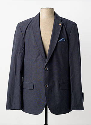 Blazer finition intérieure doublée bleu fonce CALAMAR homme