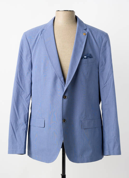 Blazer finition intérieure doublée bleu CALAMAR homme