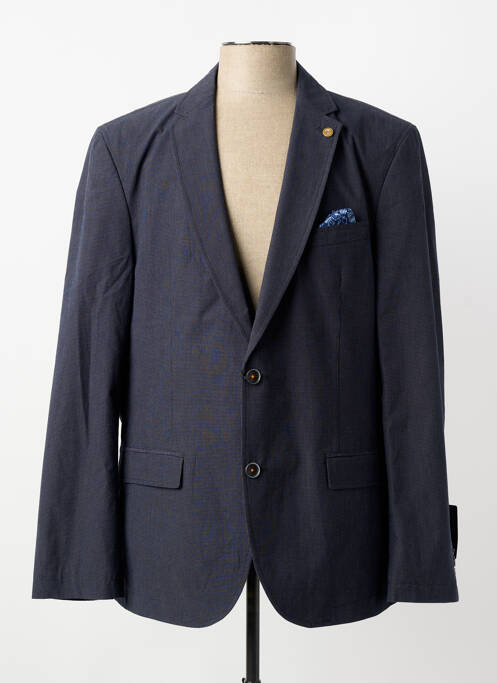 Blazer finition intérieure doublée bleu fonce CALAMAR homme