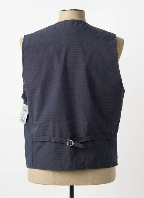 Gilet sans manche coupe cintrée bleu CALAMAR homme