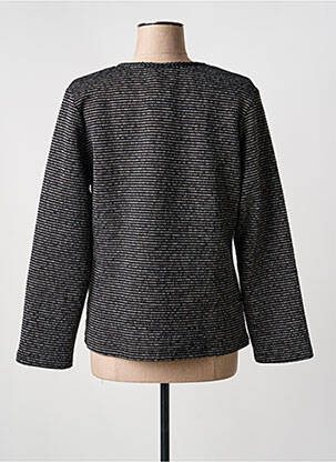 Veste casual col rond noir LO! LES FILLES femme